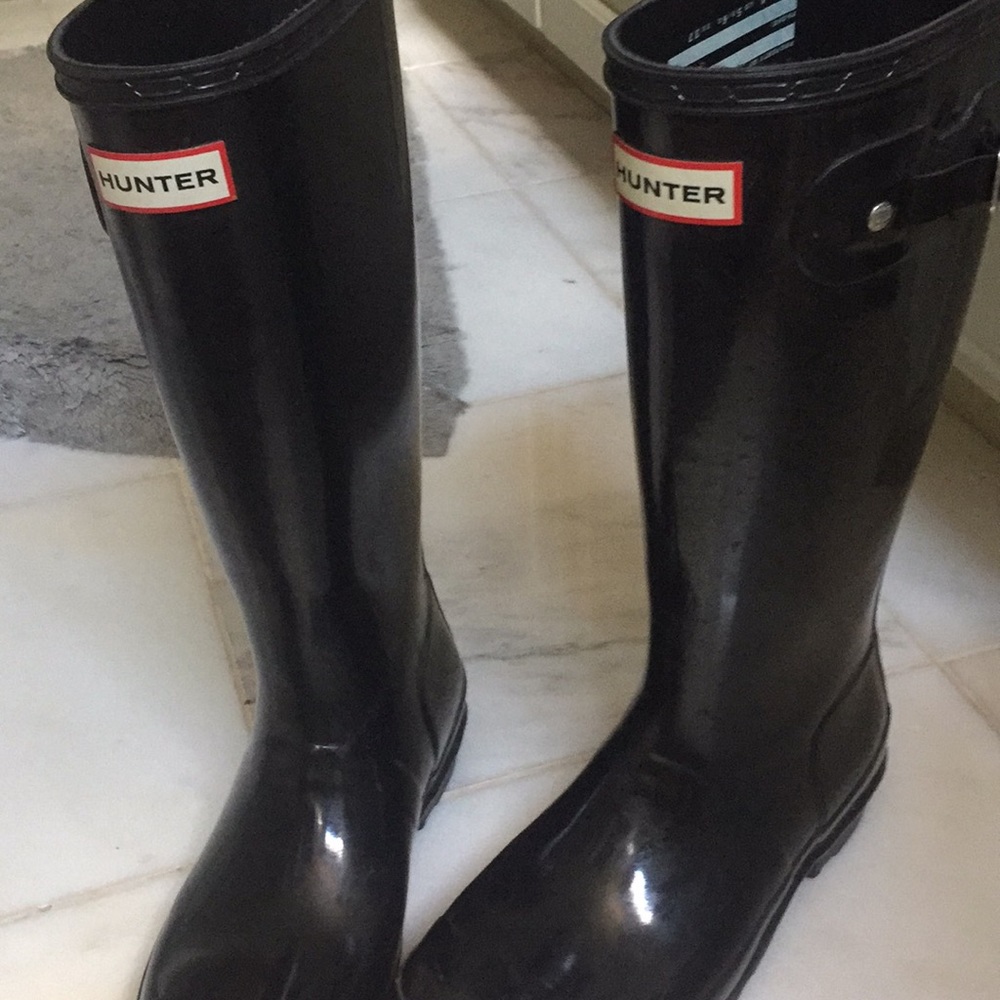 Like New Hunter Rain Boots
